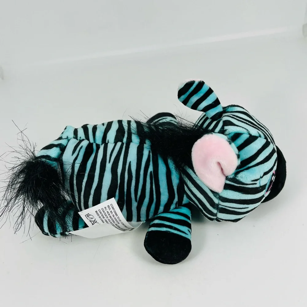 Cutetitos Series 3 Wildito Blue Zebrito Zebra Plush Hot Tamale Stuffed Animal 6" - Picture 4 of 6